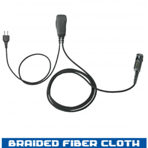 SnapLock 1 Wire Braided Fiber PTT Base - 2 Lines Out Bottom of PTT (SL+1WB)