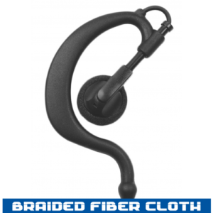Ear Hook - Braided Fiber Cloth - 1 Wire (EH+1W)