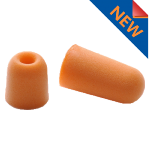 1 Premium Noise Reduction Foam Ear Tip Acoustic Tube Replacement & 1 Noise Blocking Premium Ear Foam Plug